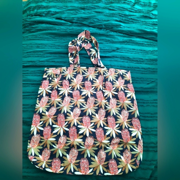Handbags - Foldable reusable banksia tot bag